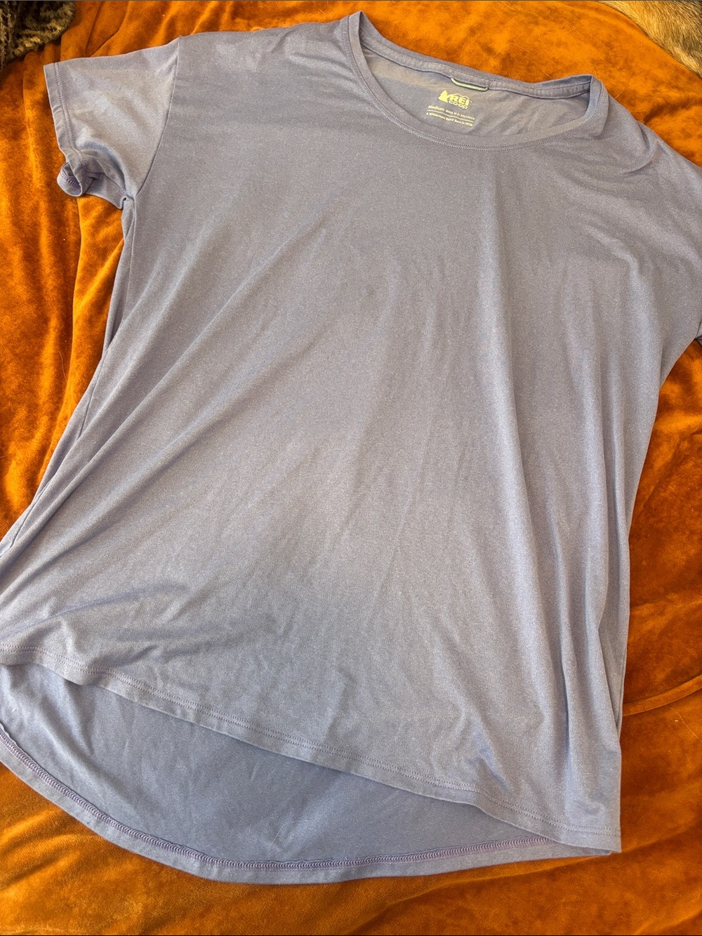 REI Women’s Short Sleeve Crew Tee — Light Lavender